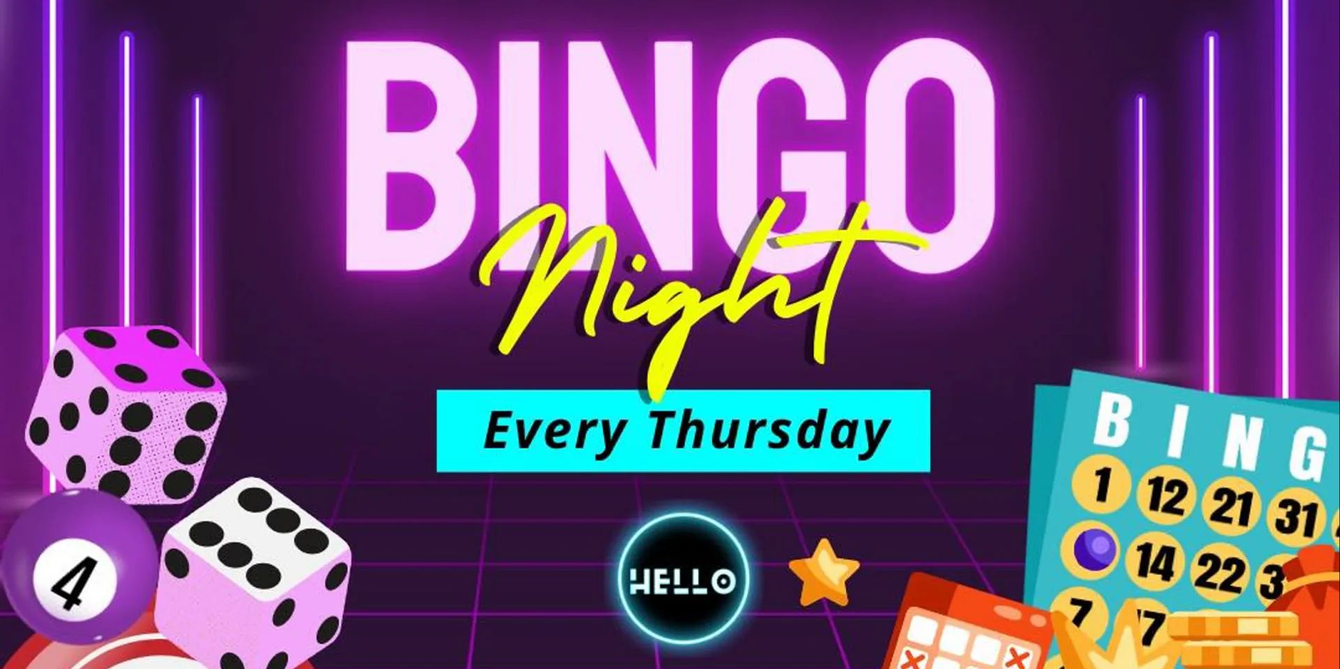 HELLO PLAZA BINGO NIGHT IN METAVERSE FROM YOUR PHONE OR LAPTOP JOIN US!